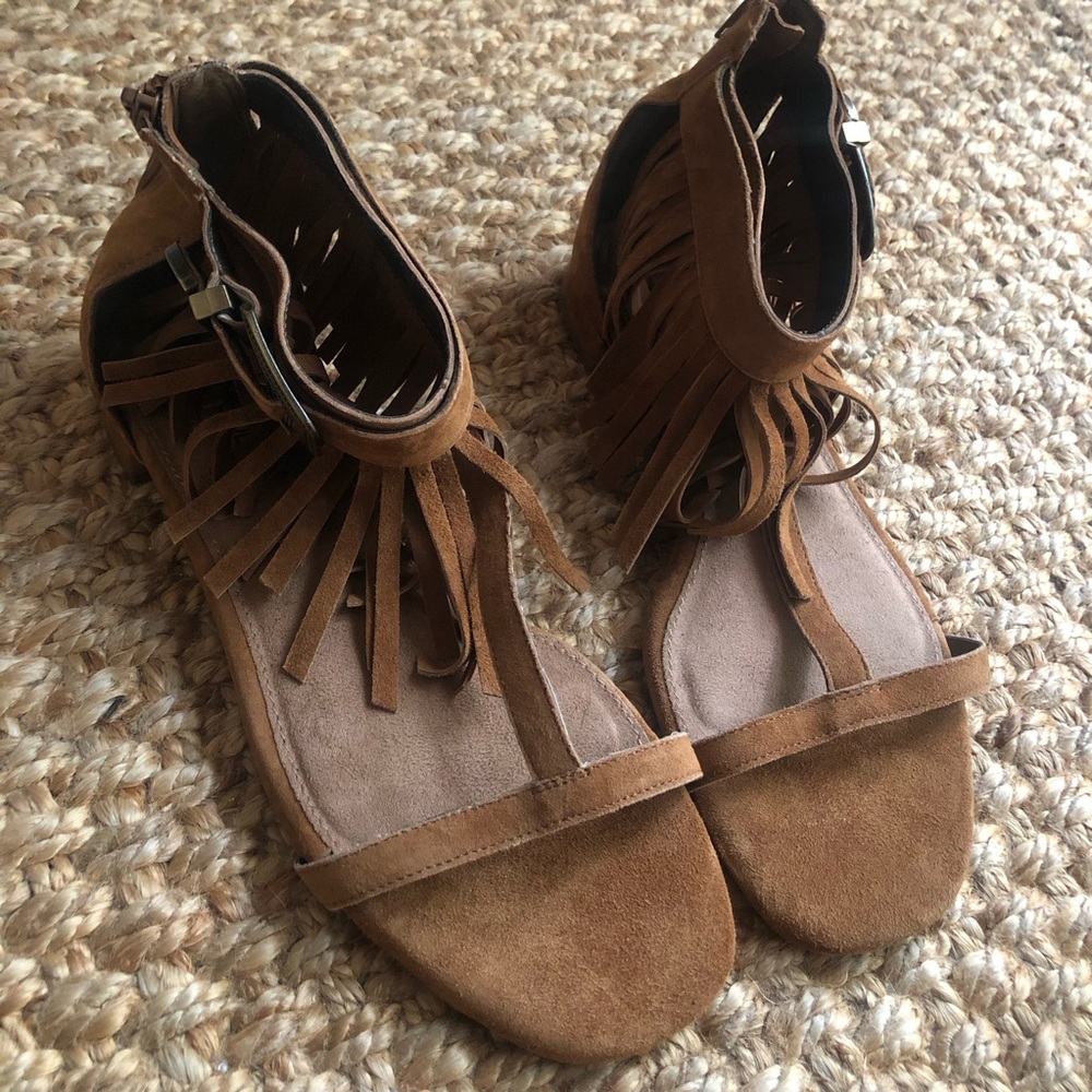 New: Aerosoles The Lowdown Fridge T Strap Sandal. Suede. Size 9